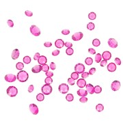Pietre di cristallo da resinare- Joblot PureCrystal - da 1 a 6 mm - Fucsia x10g