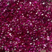 Pietre di cristallo da resinare- Joblot PureCrystal - da 1 a 6 mm - Fucsia x10g