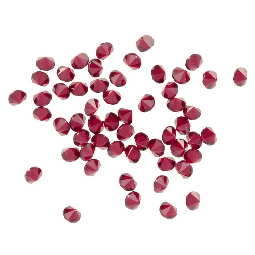 Pietre di cristallo da resinare- Joblot PureCrystal - da 1 a 6 mm - Siam x10g