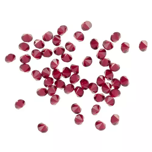 Pietre di cristallo da resinare- Joblot PureCrystal - da 1 a 6 mm - Siam x10g