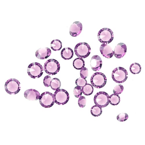 Pietre di cristallo da resinare - Joblot PureCrystal - da 1 a 6 mm - Ametista x10g