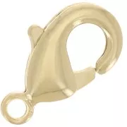 Chiusura moschettone 10 mm Dorato x10