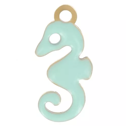 POMELLATO CIONDOLO IN ORO CHARM FORMA CAVALLUCCIO MARINO - Vendita