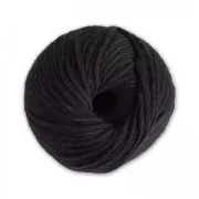 Cotone Natura XL DMC - Matassa cotone Nero (n°02) x m.75