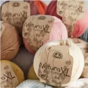 Cotone Natura XL DMC - Matassa cotone Rosa Antico (n°42) x m.75