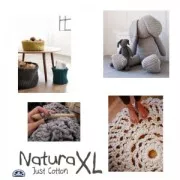 Cotone Natura XL DMC - Matassa cotone Rosa Polvere (n°61) x m.75