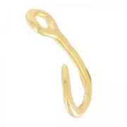 Pendente amo 40 mm Dorato con oro fino x1