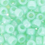 Perla Matubo 7/0 - 3,5 mm Mint Alabaster x 10 g
