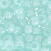 Perla Matubo 7/0 - 3,5 mm Aqua Alabaster x 10 g
