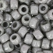Perla Matubo 7/0 - 3,5 mm Grigio opaco effetto ceramica x 10 g