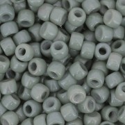 Perla Matubo 7/0 - 3,5 mm, verde opaco effetto ceramica, 10 g