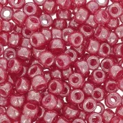 Perla Matubo 7/0 - 3,5 mm, lucentezza Milky Red, 10 g