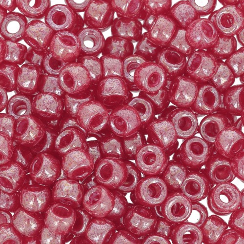 Perla Matubo 7/0 - 3,5 mm, lucentezza Milky Red, 10 g