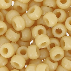 Rocailles Matubo 7/0 - 3.5 mm Beige x10g