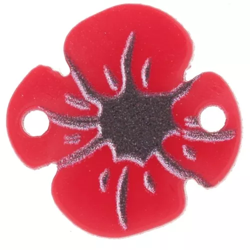 Distanziatore in plexiglas 16 mm - Rosso x1