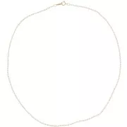 Girocollo maglia Rombo mm. 1.5 in Gold filled x 46cm