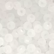 Rocaille Miyuki 6/0 131F - Crystal Mat x8g