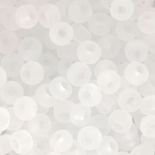 Rocaille Miyuki 6/0 131F - Crystal Mat x8g