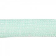 Corda intrecciata 10 mm Menta Paillettes x2.80m