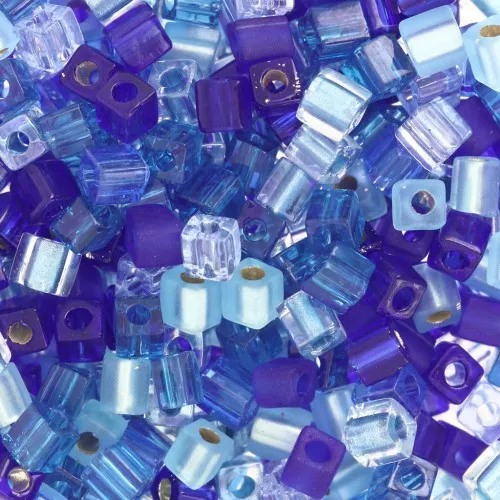 Cubetti mix Miyuki 3 mm SB3-MIX-04 - Blueberry Pie x10g