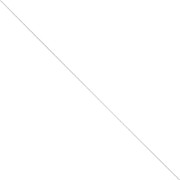 Catena fine per Miyuki Delica 11/0 maglia paloma 0,6 mm - Argento x50cm