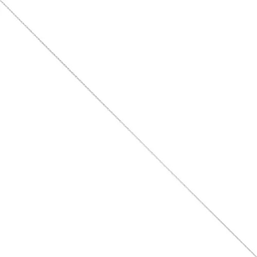 Catena fine per Miyuki Delica 11/0 maglia paloma 0,6 mm - Argento x50cm