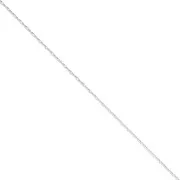 Catena fine per Miyuki Delica 11/0 maglia paloma 0,6 mm - Argento x50cm