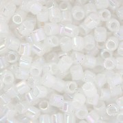 Miyuki Delica 8/0 DBL0222 - Opale bianco AB x8g