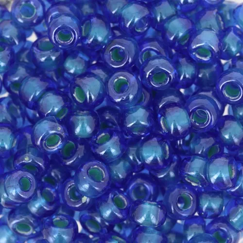 Rocaille Miyuki 6/0 3808 -Pearlized Capri Blue - Mint x8g