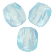 Sfaccettate 3 mm - Milky Aquamarine x50