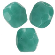 Sfaccettate 3 mm - Opaque Persian Turquoise x50