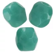 Sfaccettate 3 mm - Opaque Persian Turquoise x50