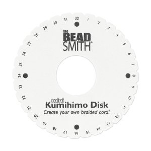 Mini Kumihimo Disk tondo spesso 11 cm eco x1