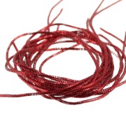 Canutiglia riccia per ricamo - Spille e gioielli ricamati 1 mm - Rosso x5g|raw }}