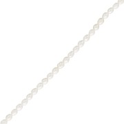 Perle d'acqua dolce a grani di riso 5x4,5 mm - Grado AA - Bianco x10