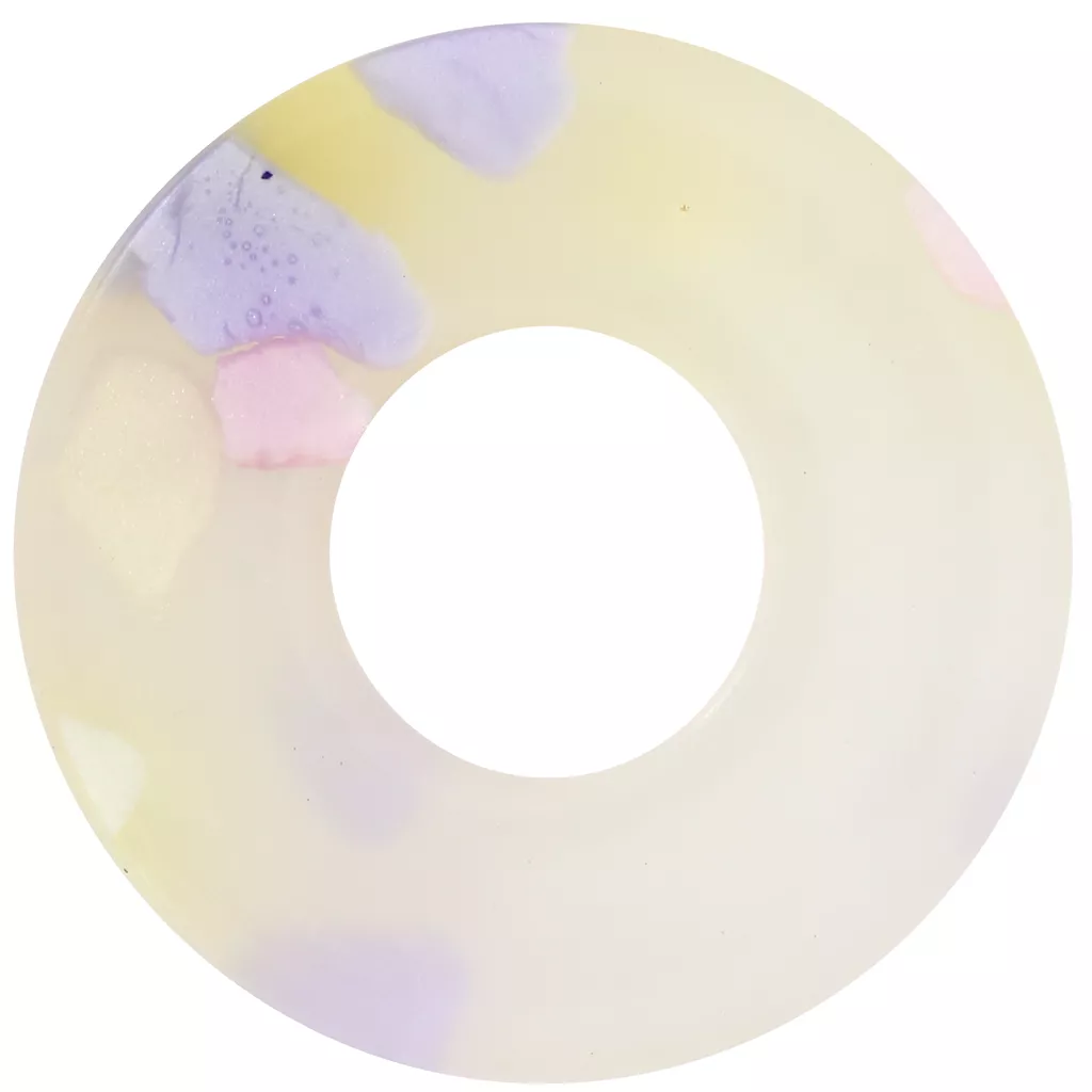 100 Perline Rotonde In Acrilico Smerigliato, 16 Mm, Colori