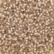 Rocaille Miyuki 15/0 579 - Dyed Blush Silver Lined Alabaster x8g