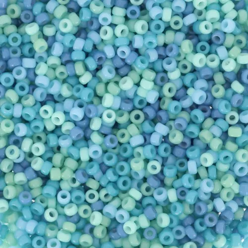 Rocaille Miyuki Mix 15/0 - Aqua x8g