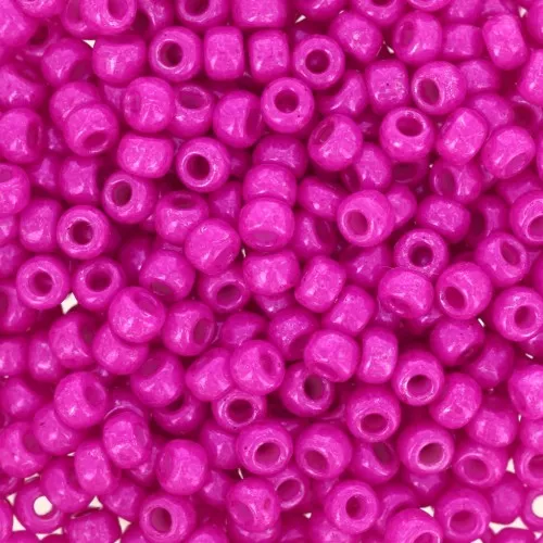 Rocaille Miyuki 8/0 4751 - Dyed Opaque Magenta x8g
