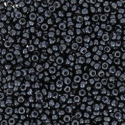 Perla Preciosa 15/0 - 1,5 mm Jet Hematite x 20 g