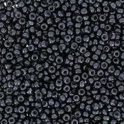Perla Preciosa 15/0 - 1,5 mm Jet Hematite x 20 g
