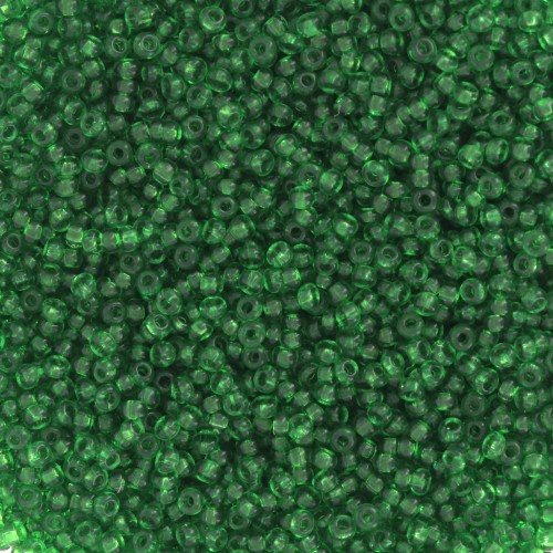 Perla Preciosa 15/0 - 1,5 mm verde bottiglia x 20 g