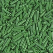 Bugles Miyuki mm. 6 BGL-411 - Opaque Green x10g|raw }}