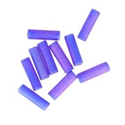 Bugles Miyuki mm. 6 BGL-151FR- Matte Transparent Cobalt AB x10g|raw }}