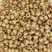 Rocaille Miyuki Duracoat 8/0 4202 - Oro galvanizzato x 100 g