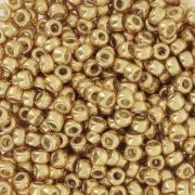 Rocaille Miyuki Duracoat 8/0 4202 - Oro galvanizzato x 100 g