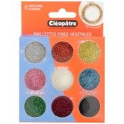 Assortimento di 9 vasi di Brillantini per piante fini Cleopatra - Multicolore|raw }}