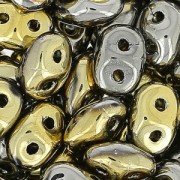 SuperDuo mm. 2.5x5 Crystal California Graphite x10g