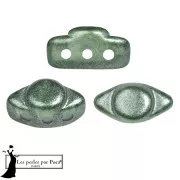 Crystal - Perle di vetro Volos® by Puca® 4x8 mm - Riviera Bottle Green x10g Perle di vetro Volos® by Puca® 4x8 mm - Riviera Bottle Green x10g