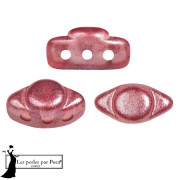 Perle di vetro Volos® di Puca® 4x8 mm - Riviera Cherry x10g|raw }}